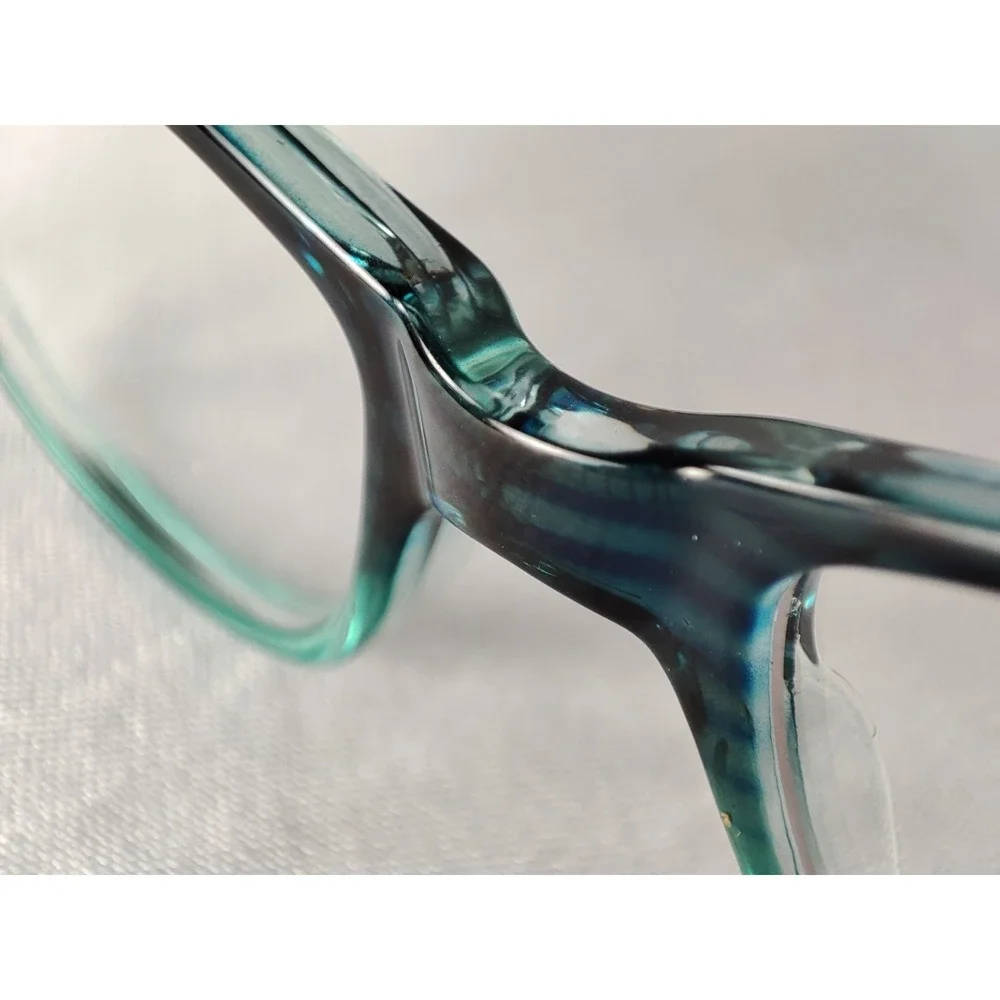 Chelsea Morgan CMM 6001 Blue Teal Kids‎ Rectangular Eyeglass Frames 48-17-135